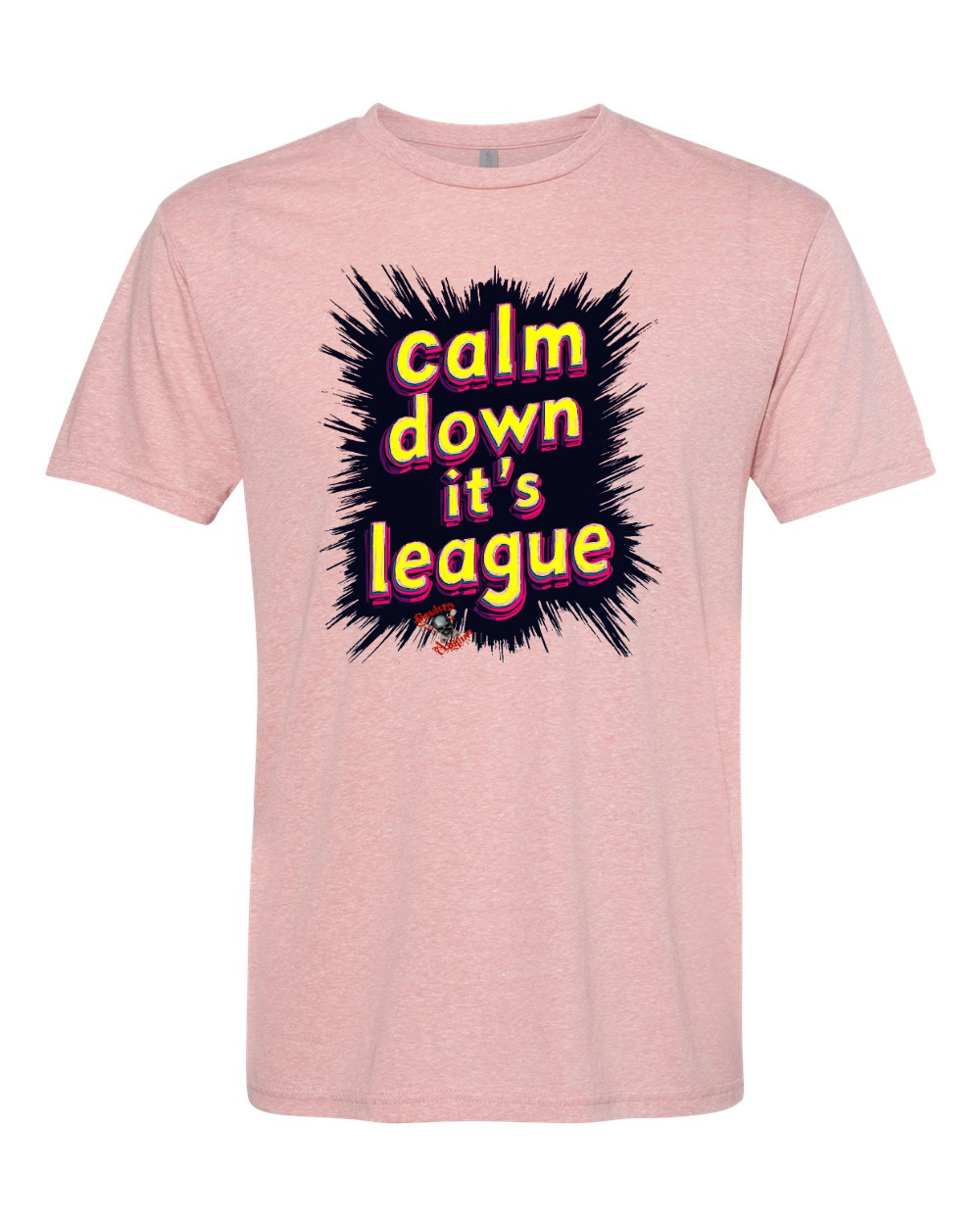 Calm Down It's League T-Shirt - Bowlers Asylum - World Elite Bowling - SRGBBFS - Storm Bowling - Roto Grip Bowling - 900 Global Bowling - Motiv Bowling - Track Bowling - Brunswick Bowling - Radical Bowling - Ebonite Bowling - DV8 Bowling - Columbia 300 Bowling - Hammer Bowling