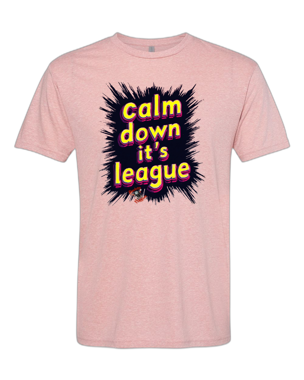 Calm Down It's League T-Shirt - Bowlers Asylum - World Elite Bowling - SRGBBFS - Storm Bowling - Roto Grip Bowling - 900 Global Bowling - Motiv Bowling - Track Bowling - Brunswick Bowling - Radical Bowling - Ebonite Bowling - DV8 Bowling - Columbia 300 Bowling - Hammer Bowling