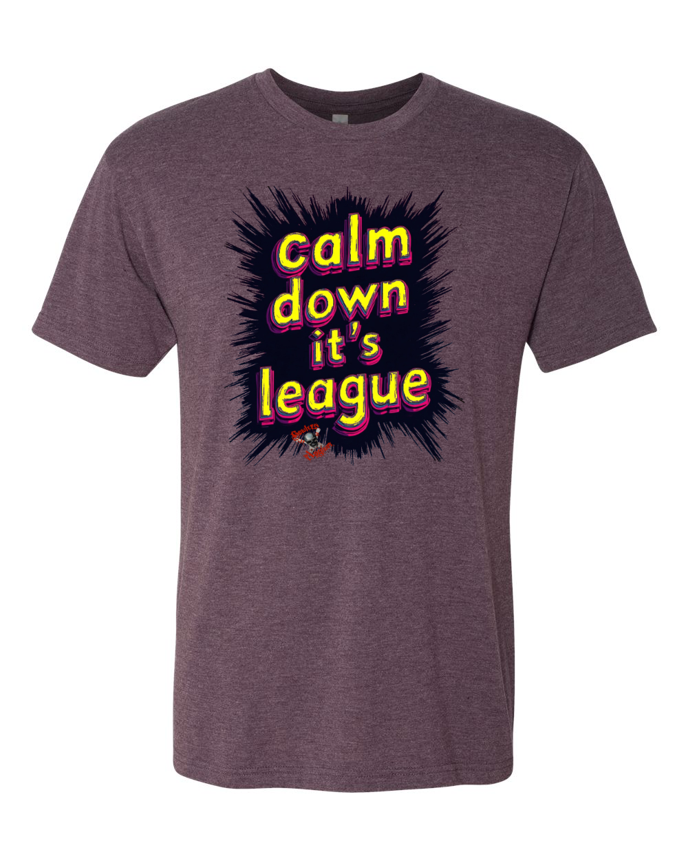 Calm Down It's League T-Shirt - Bowlers Asylum - World Elite Bowling - SRGBBFS - Storm Bowling - Roto Grip Bowling - 900 Global Bowling - Motiv Bowling - Track Bowling - Brunswick Bowling - Radical Bowling - Ebonite Bowling - DV8 Bowling - Columbia 300 Bowling - Hammer Bowling