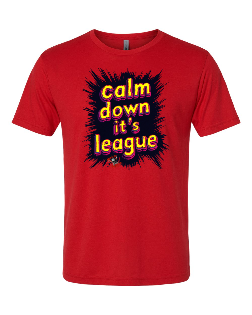 Calm Down It's League T-Shirt - Bowlers Asylum - World Elite Bowling - SRGBBFS - Storm Bowling - Roto Grip Bowling - 900 Global Bowling - Motiv Bowling - Track Bowling - Brunswick Bowling - Radical Bowling - Ebonite Bowling - DV8 Bowling - Columbia 300 Bowling - Hammer Bowling