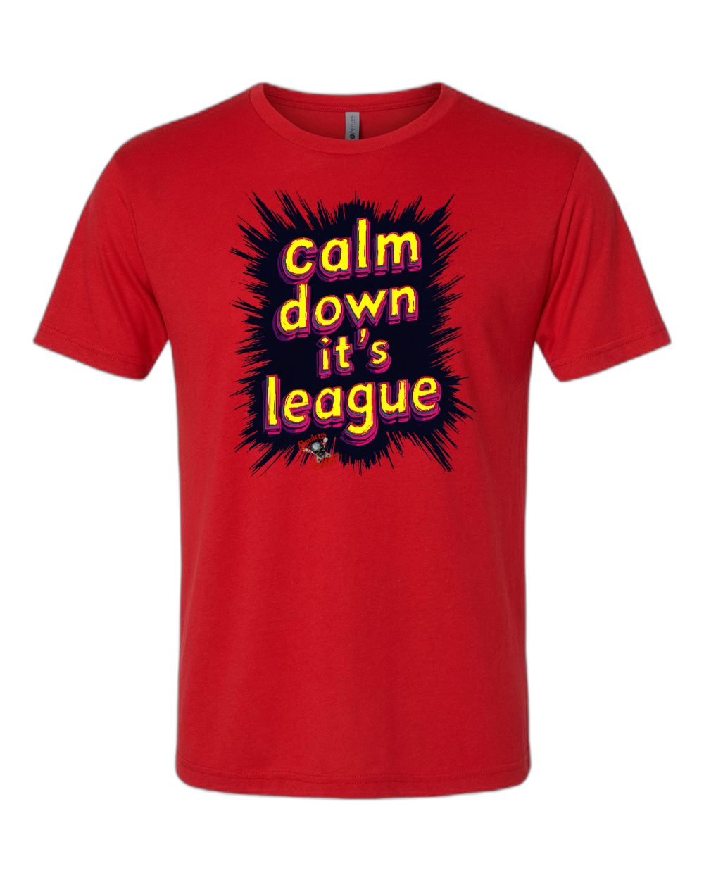Calm Down It's League T-Shirt - Bowlers Asylum - World Elite Bowling - SRGBBFS - Storm Bowling - Roto Grip Bowling - 900 Global Bowling - Motiv Bowling - Track Bowling - Brunswick Bowling - Radical Bowling - Ebonite Bowling - DV8 Bowling - Columbia 300 Bowling - Hammer Bowling