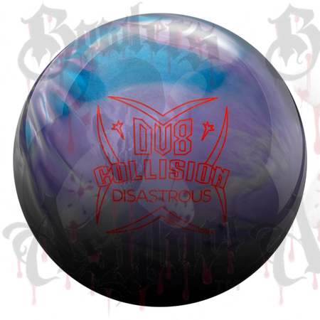 DV8 Collision Disastrous 14 lbs - Bowlers Asylum - World Elite Bowling - SRGBBFS - Storm Bowling - Roto Grip Bowling - 900 Global Bowling - Motiv Bowling - Track Bowling - Brunswick Bowling - Radical Bowling - Ebonite Bowling - DV8 Bowling - Columbia 300 Bowling - Hammer Bowling