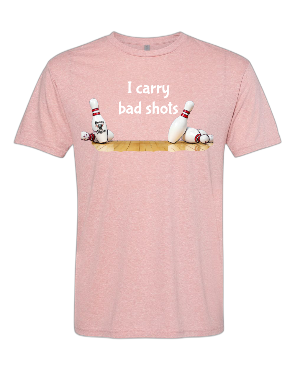 I Carry Bad Shots T-Shirt - Bowlers Asylum - World Elite Bowling - SRGBBFS - Storm Bowling - Roto Grip Bowling - 900 Global Bowling - Motiv Bowling - Track Bowling - Brunswick Bowling - Radical Bowling - Ebonite Bowling - DV8 Bowling - Columbia 300 Bowling - Hammer Bowling