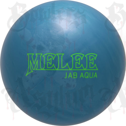 Brunswick Melee Jab Aqua 15 lbs - Bowlers Asylum - World Elite Bowling - SRGBBFS - Storm Bowling - Roto Grip Bowling - 900 Global Bowling - Motiv Bowling - Track Bowling - Brunswick Bowling - Radical Bowling - Ebonite Bowling - DV8 Bowling - Columbia 300 Bowling - Hammer Bowling