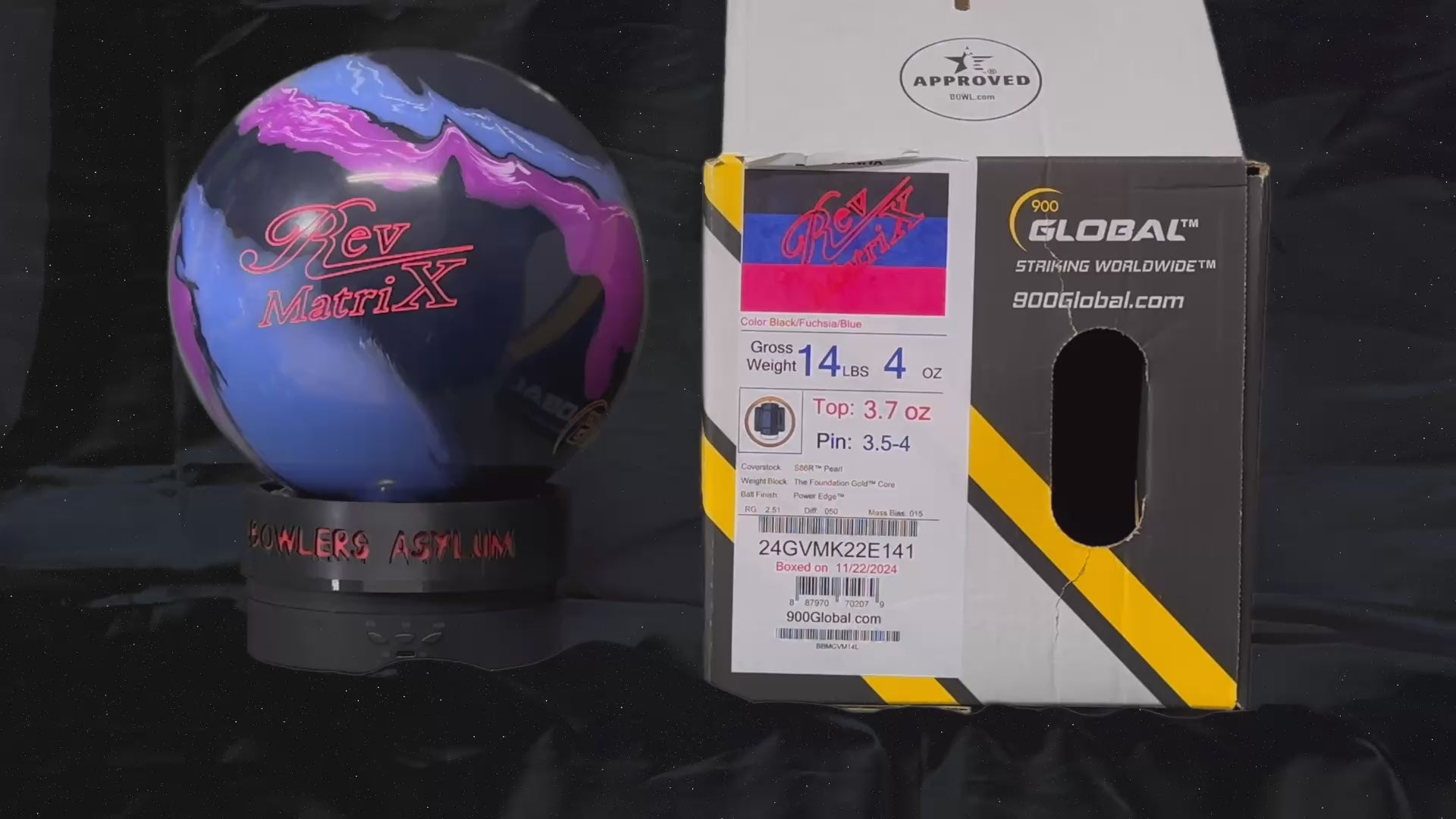 900グローバル レブマトリックス ABSオンライン ボール：Rev MatriX