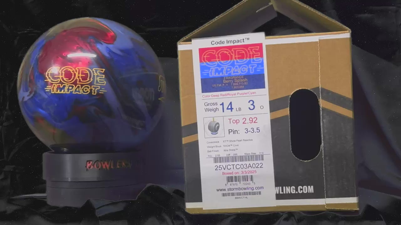 Storm Code Impact 14 lbs – Bowlers Asylum