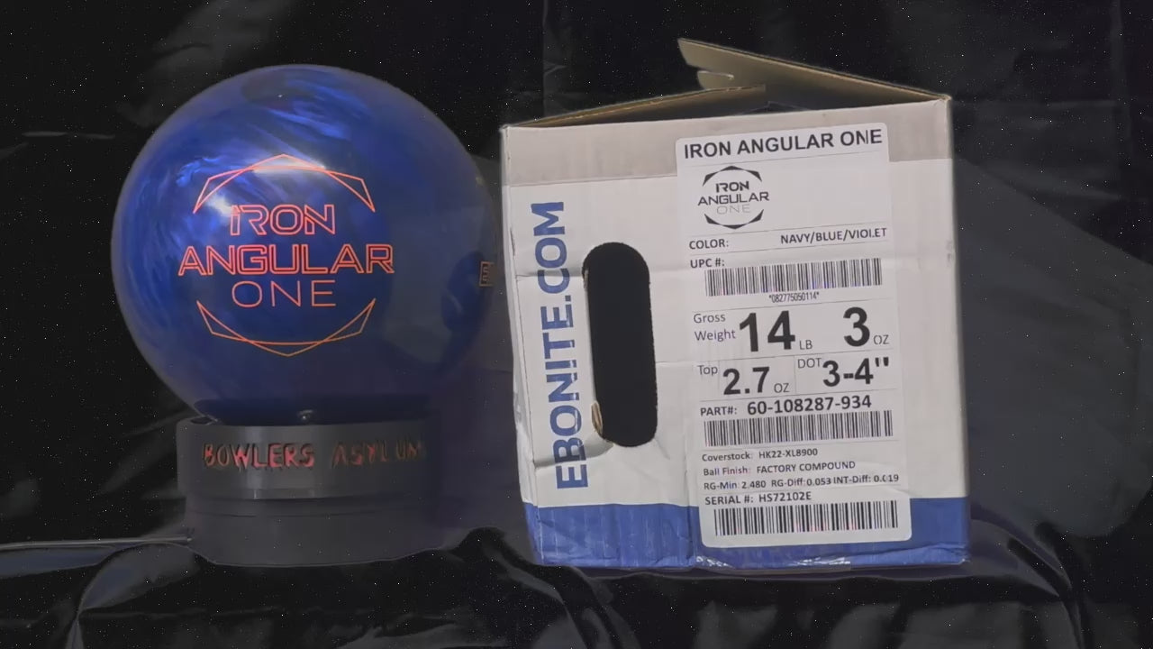 Ebonite Iron Angular One 14 lbs – Bowlers Asylum
