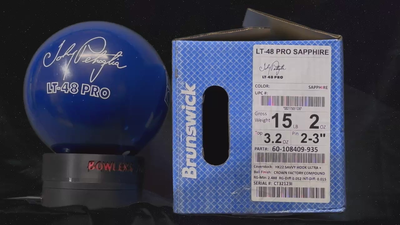 Brunswick LT-48 Pro Sapphire 15 lbs – Bowlers Asylum