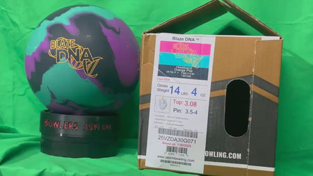 Storm Blaze DNA 14 lbs - Bowlers Asylum - World Elite Bowling - SRGBBFS - Storm Bowling - Roto Grip Bowling - 900 Global Bowling - Motiv Bowling - Track Bowling - Brunswick Bowling - Radical Bowling - Ebonite Bowling - DV8 Bowling - Columbia 300 Bowling - Hammer Bowling