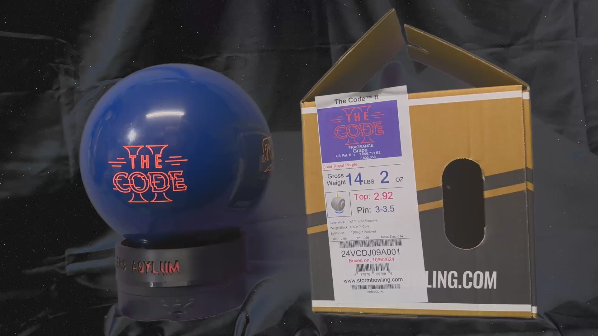 Storm The Code II 14 lbs – Bowlers Asylum