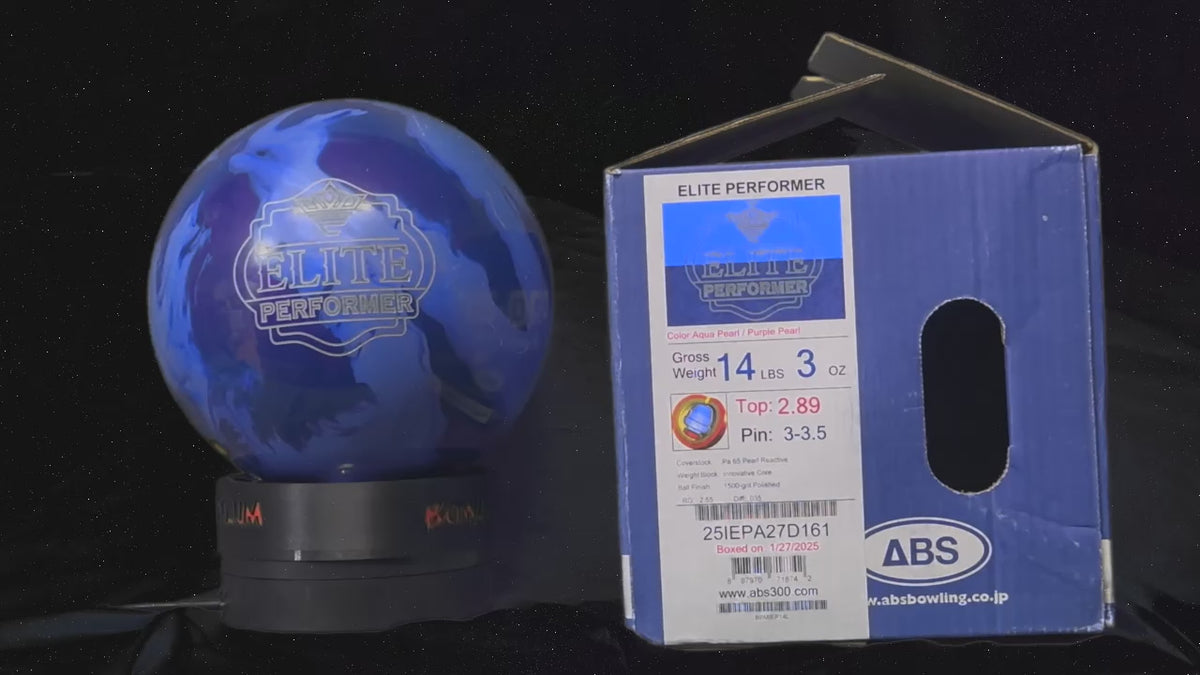 ABS PRO-AM Elite Performer 14 lbs - Bowlers Asylum - World Elite Bowling - SRGBBFS - Storm Bowling - Roto Grip Bowling - 900 Global Bowling - Motiv Bowling - Track Bowling - Brunswick Bowling - Radical Bowling - Ebonite Bowling - DV8 Bowling - Columbia 300 Bowling - Hammer Bowling