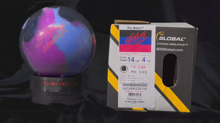 900 Global Rev Matrix 14 lbs - Bowlers Asylum - World Elite Bowling - SRGBBFS - Storm Bowling - Roto Grip Bowling - 900 Global Bowling - Motiv Bowling - Track Bowling - Brunswick Bowling - Radical Bowling - Ebonite Bowling - DV8 Bowling - Columbia 300 Bowling - Hammer Bowling