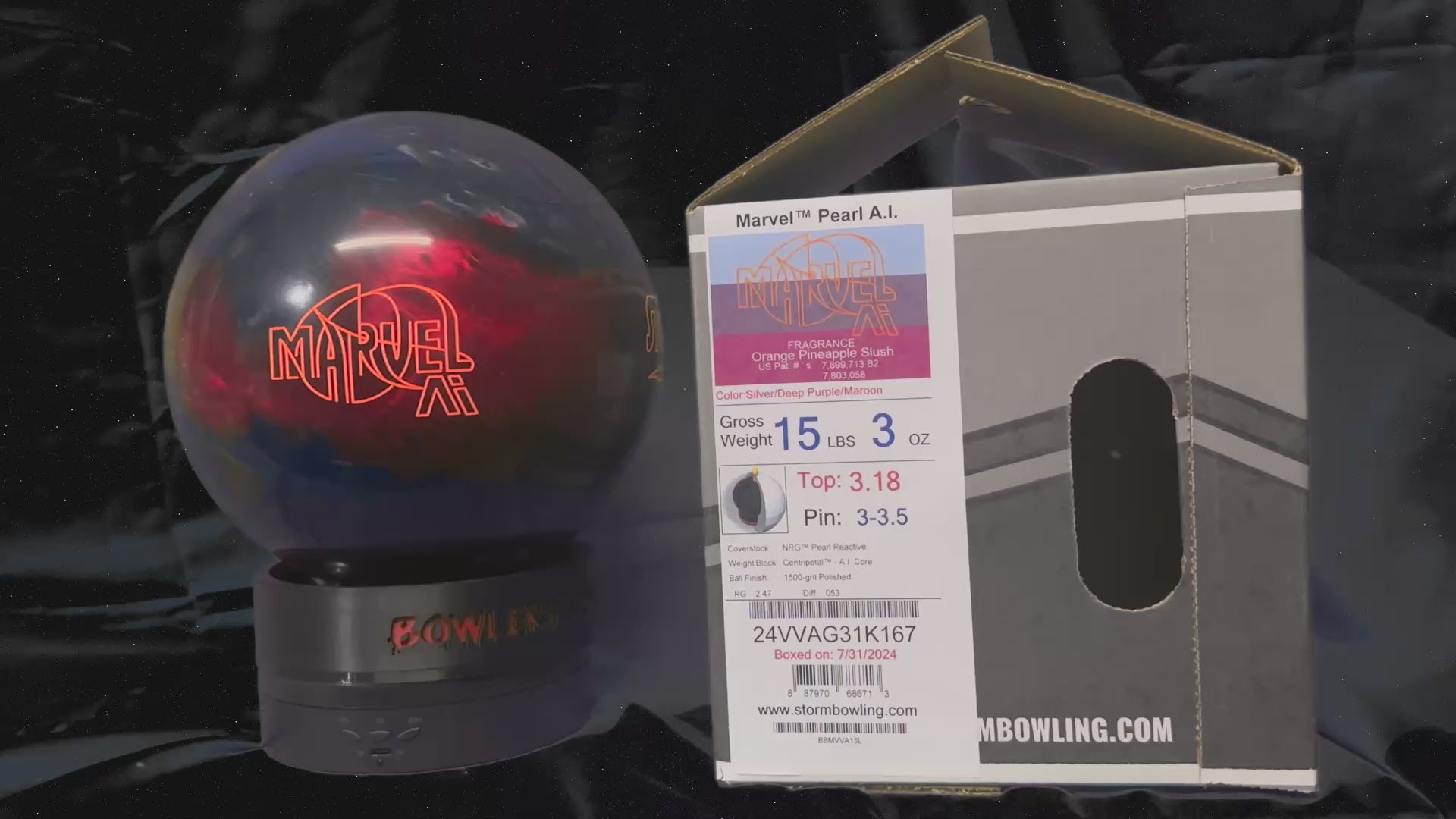 Storm Marvel Pearl AI Overseas Bowling Ball