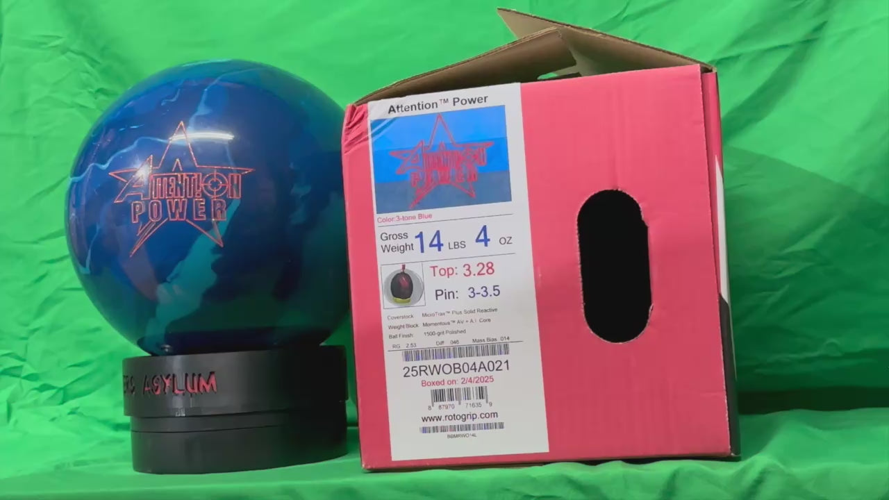 Roto Grip Attention Power 14 lbs – Bowlers Asylum