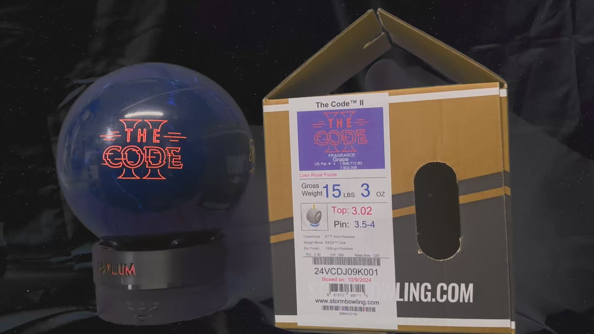 Storm The Code II 15 lbs – Bowlers Asylum
