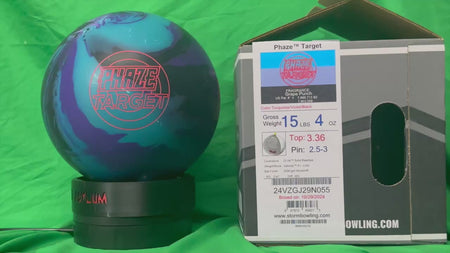 Storm Phaze Target 15 lbs - Bowlers Asylum - World Elite Bowling - SRGBBFS - Storm Bowling - Roto Grip Bowling - 900 Global Bowling - Motiv Bowling - Track Bowling - Brunswick Bowling - Radical Bowling - Ebonite Bowling - DV8 Bowling - Columbia 300 Bowling - Hammer Bowling