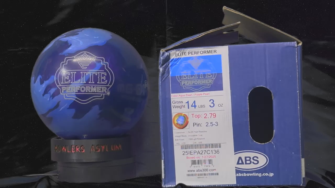 ABS PRO-AM Elite Performer 14 lbs - Bowlers Asylum - World Elite Bowling - SRGBBFS - Storm Bowling - Roto Grip Bowling - 900 Global Bowling - Motiv Bowling - Track Bowling - Brunswick Bowling - Radical Bowling - Ebonite Bowling - DV8 Bowling - Columbia 300 Bowling - Hammer Bowling