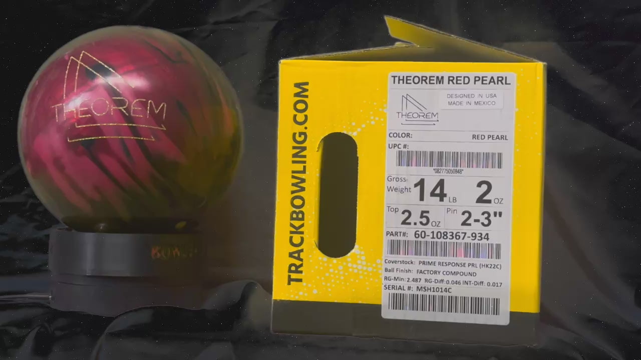 Track Theorem Red Pearl 14 lbs – Bowlers Asylum