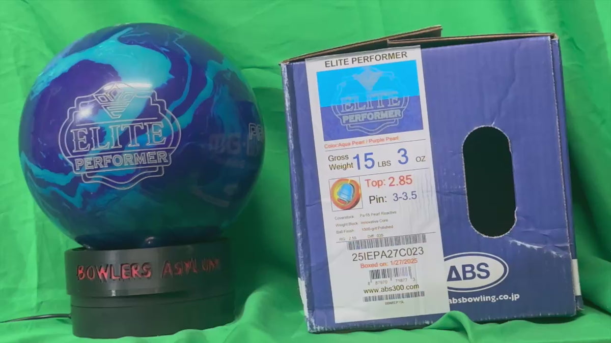 ABS PRO-AM Elite Performer 15 lbs - Bowlers Asylum - World Elite Bowling - SRGBBFS - Storm Bowling - Roto Grip Bowling - 900 Global Bowling - Motiv Bowling - Track Bowling - Brunswick Bowling - Radical Bowling - Ebonite Bowling - DV8 Bowling - Columbia 300 Bowling - Hammer Bowling