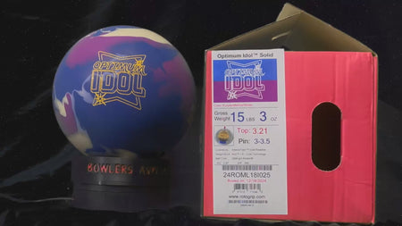 Roto Grip Optimum Idol Solid 15 lbs - Bowlers Asylum - World Elite Bowling - SRGBBFS - Storm Bowling - Roto Grip Bowling - 900 Global Bowling - Motiv Bowling - Track Bowling - Brunswick Bowling - Radical Bowling - Ebonite Bowling - DV8 Bowling - Columbia 300 Bowling - Hammer Bowling