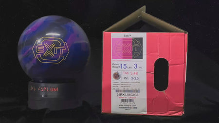 Roto Grip Exit 15 lbs - Bowlers Asylum - World Elite Bowling - SRGBBFS - Storm Bowling - Roto Grip Bowling - 900 Global Bowling - Motiv Bowling - Track Bowling - Brunswick Bowling - Radical Bowling - Ebonite Bowling - DV8 Bowling - Columbia 300 Bowling - Hammer Bowling