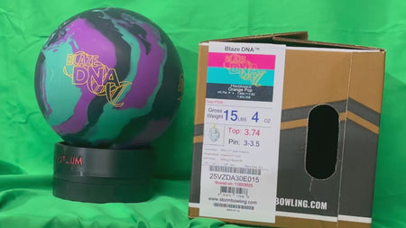 Storm Blaze DNA 15 lbs - Bowlers Asylum - World Elite Bowling - SRGBBFS - Storm Bowling - Roto Grip Bowling - 900 Global Bowling - Motiv Bowling - Track Bowling - Brunswick Bowling - Radical Bowling - Ebonite Bowling - DV8 Bowling - Columbia 300 Bowling - Hammer Bowling