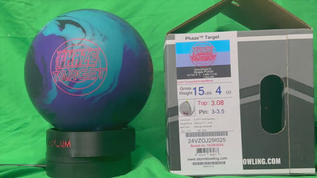 Storm Phaze Target 15 lbs - Bowlers Asylum - World Elite Bowling - SRGBBFS - Storm Bowling - Roto Grip Bowling - 900 Global Bowling - Motiv Bowling - Track Bowling - Brunswick Bowling - Radical Bowling - Ebonite Bowling - DV8 Bowling - Columbia 300 Bowling - Hammer Bowling