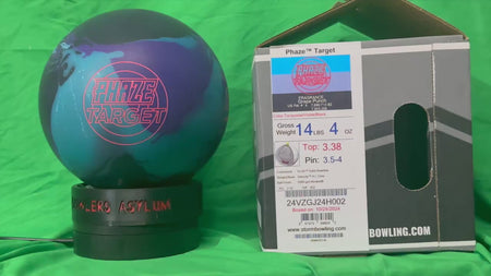 Storm Phaze Target 14 lbs - Bowlers Asylum - World Elite Bowling - SRGBBFS - Storm Bowling - Roto Grip Bowling - 900 Global Bowling - Motiv Bowling - Track Bowling - Brunswick Bowling - Radical Bowling - Ebonite Bowling - DV8 Bowling - Columbia 300 Bowling - Hammer Bowling
