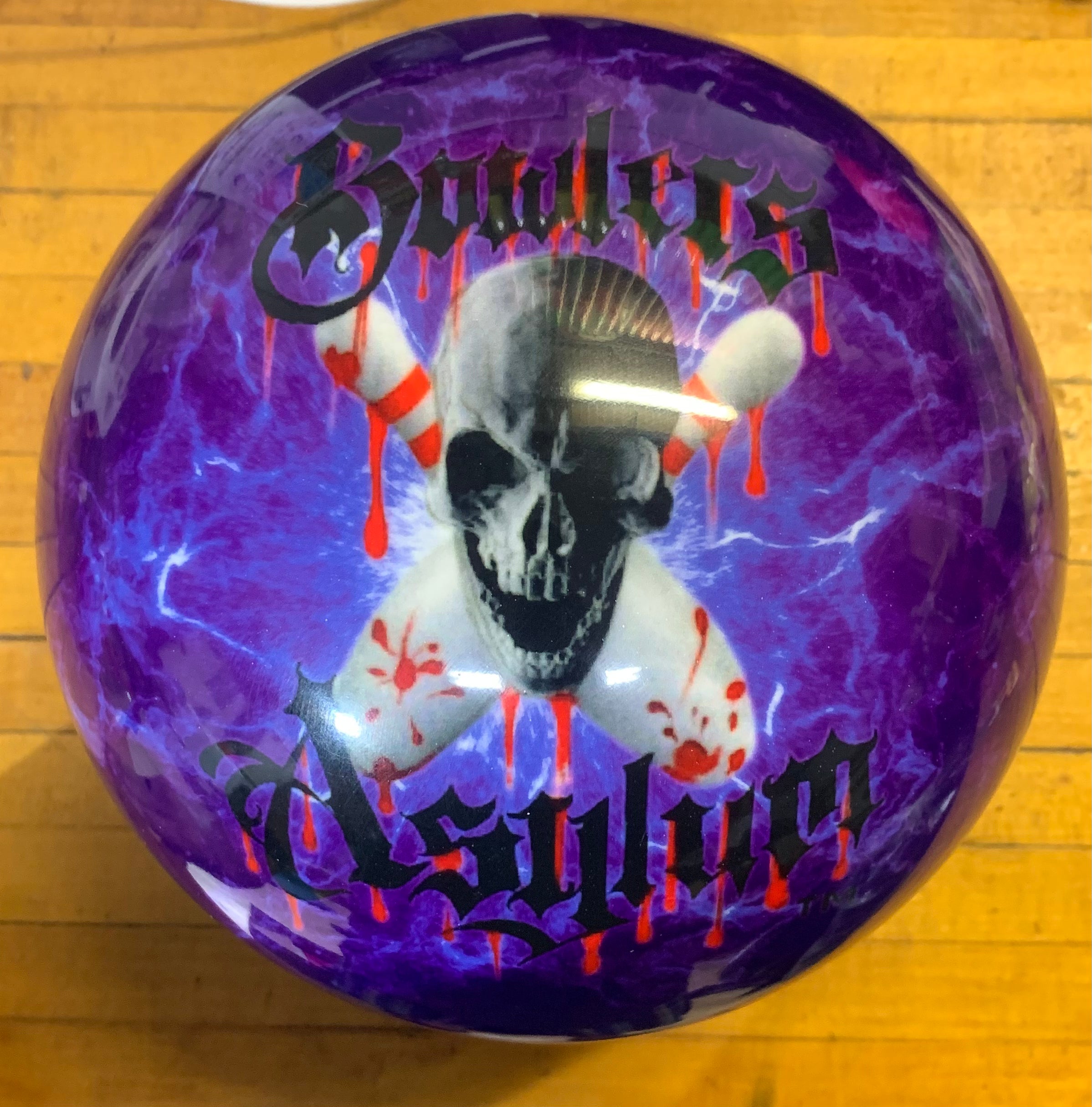 Asylum spare ball 15 lbs - Bowlers Asylum - World Elite Bowling - SRGBBFS - Storm Bowling - Roto Grip Bowling - 900 Global Bowling - Motiv Bowling - Track Bowling - Brunswick Bowling - Radical Bowling - Ebonite Bowling - DV8 Bowling - Columbia 300 Bowling - Hammer Bowling