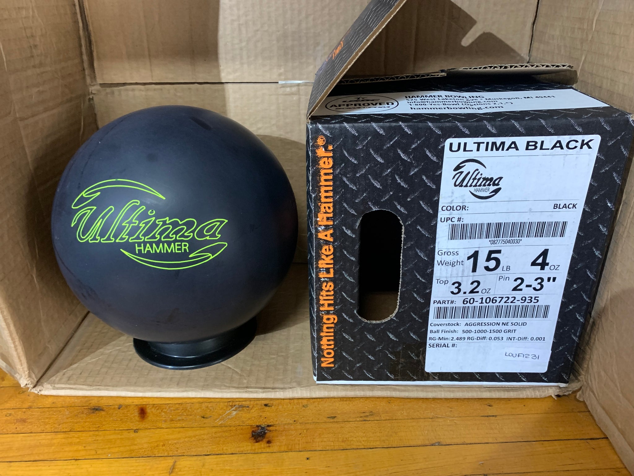 Hammer Ultima Black 15 lbs